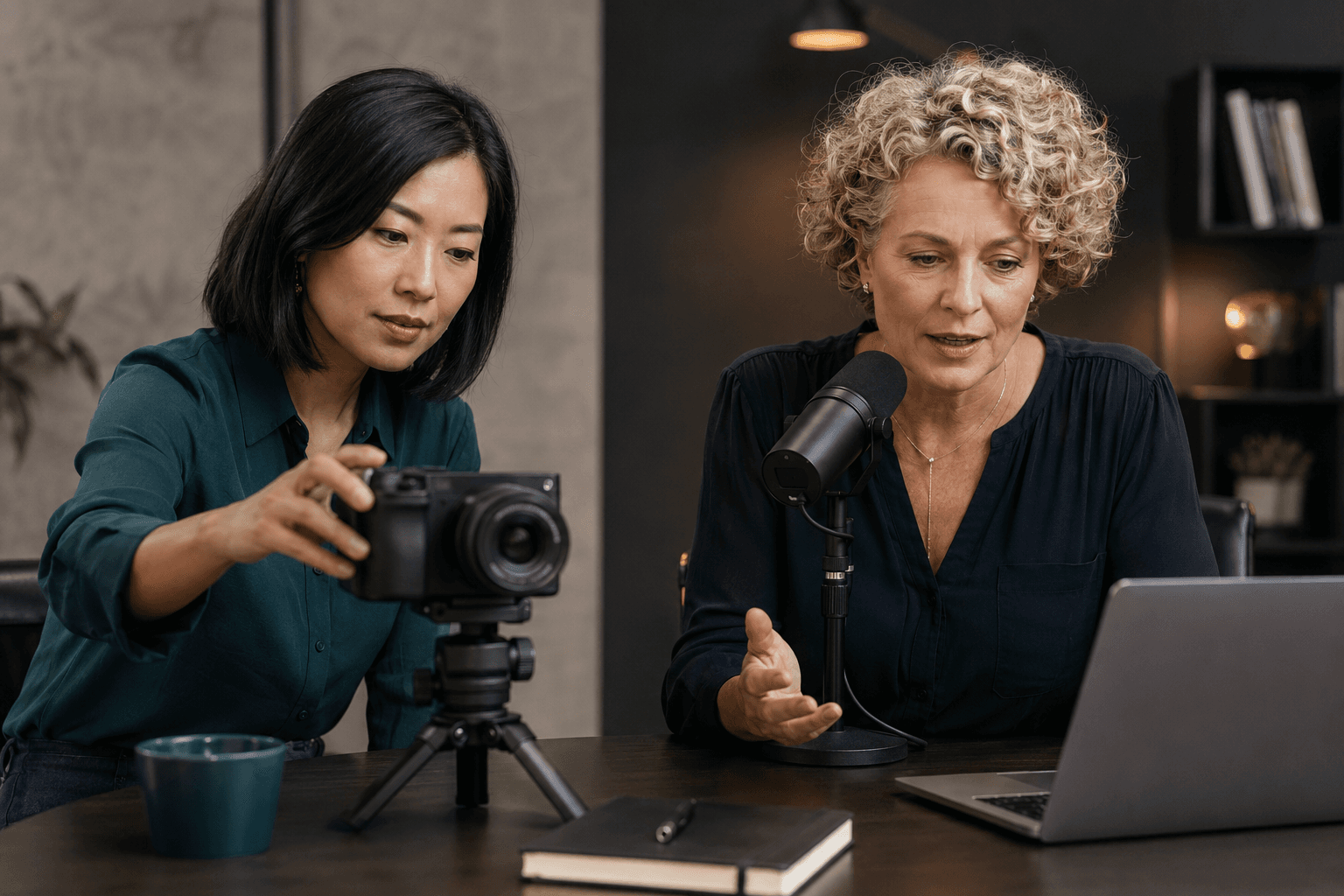Entrepreneurs producing business knowledge content